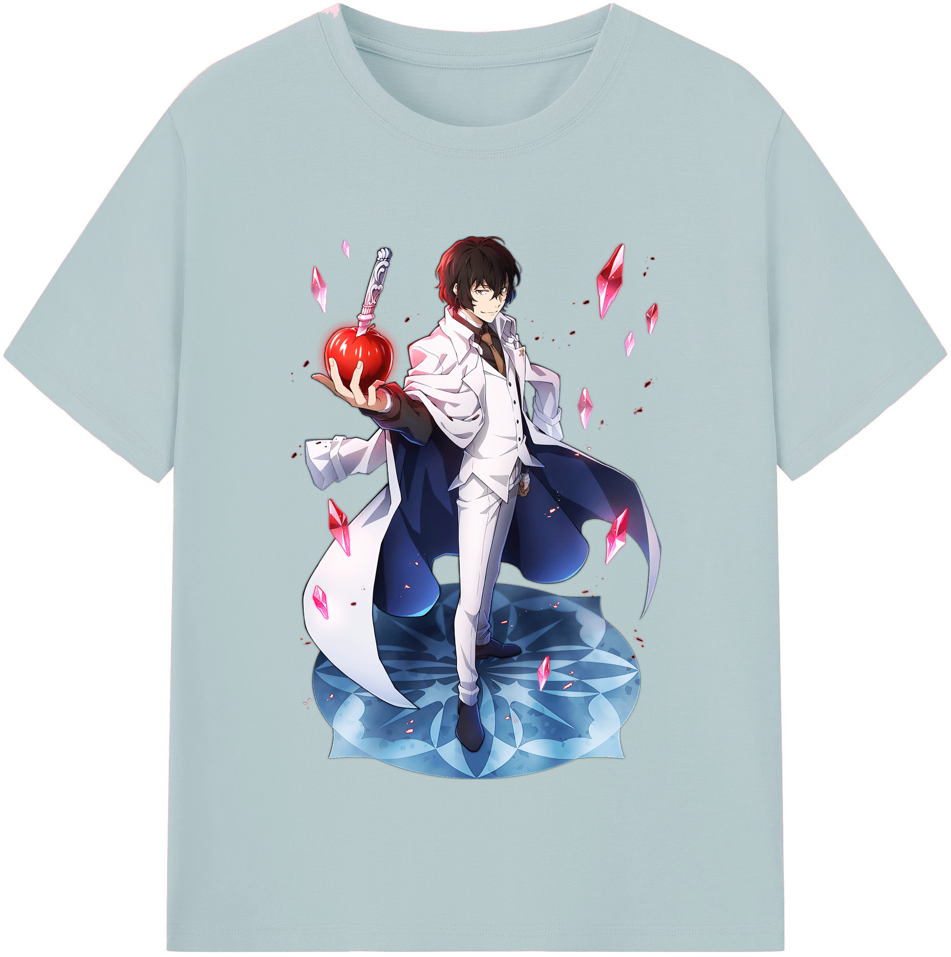 （画像用） 文豪ストレイドッグス Bungo Stray Dogs 綿100％半袖Tシャツ（フロントプリント）